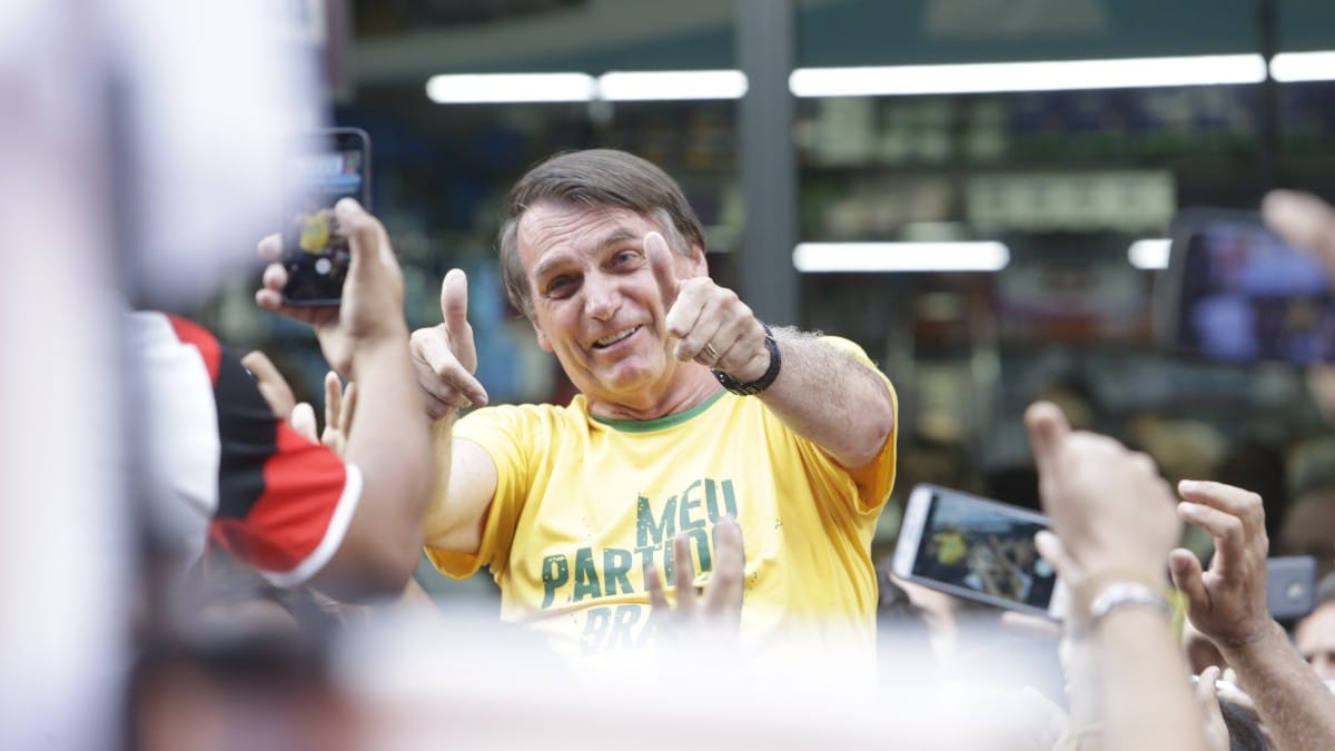 Bolsonaro arranca su campaña en el sitio donde fue apuñalado en 2018