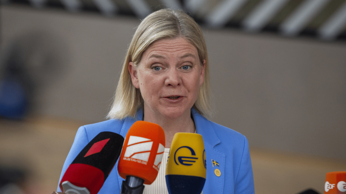 Suecia primera ministra elecciones