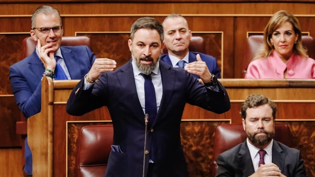 El líder de VOX, Santiago Abascal. Europa Press