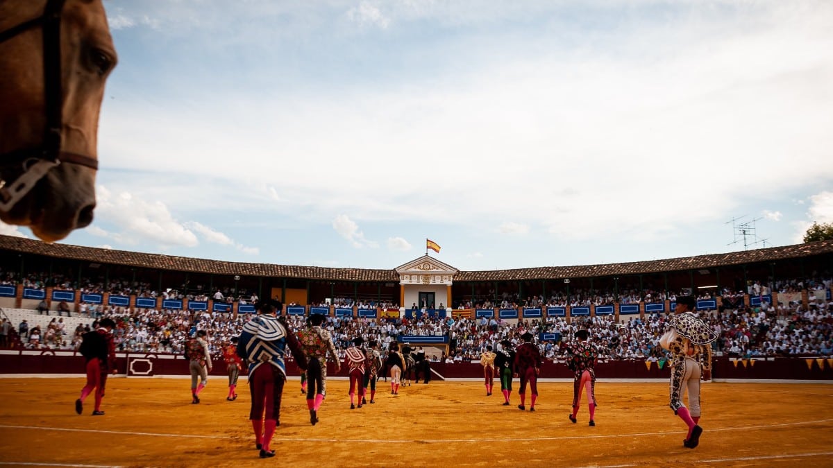 Plaza de toros de Tarazona de Aragón.