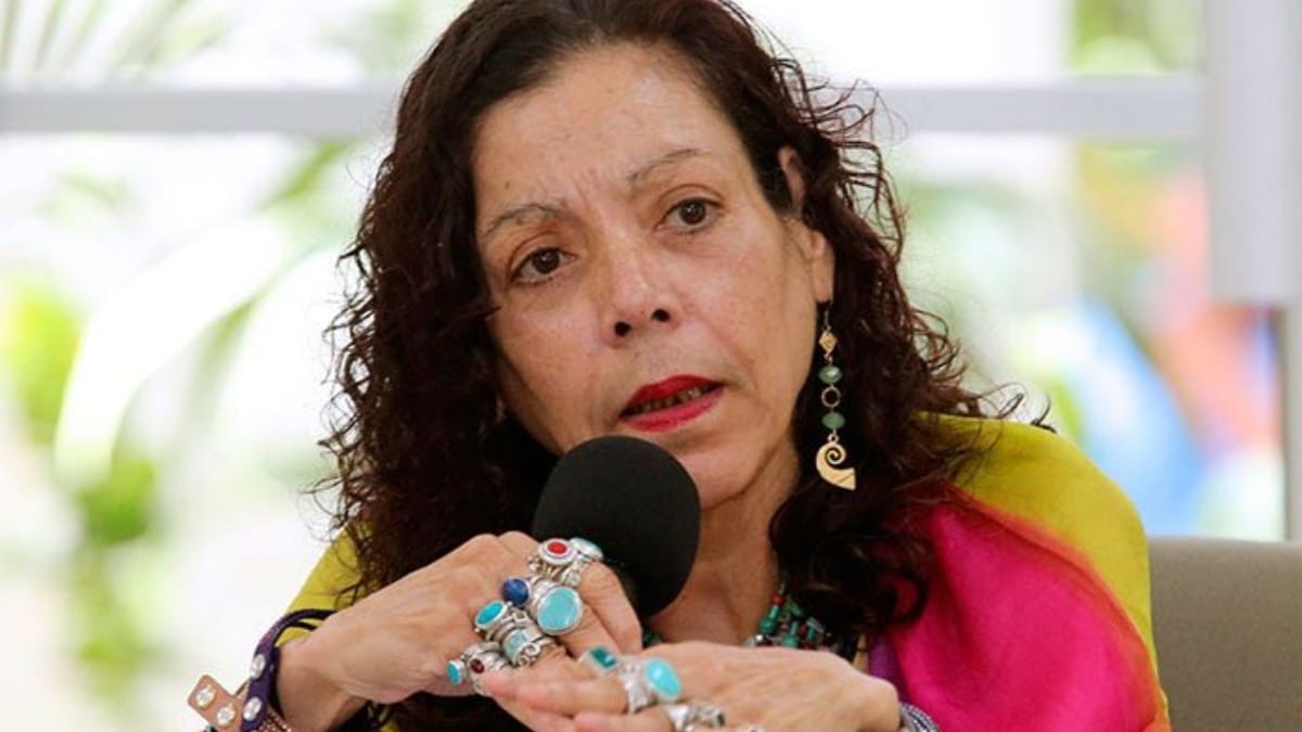 Rosario Murillo carga contra EEUU por las sanciones impuestas al régimen de Nicaragua