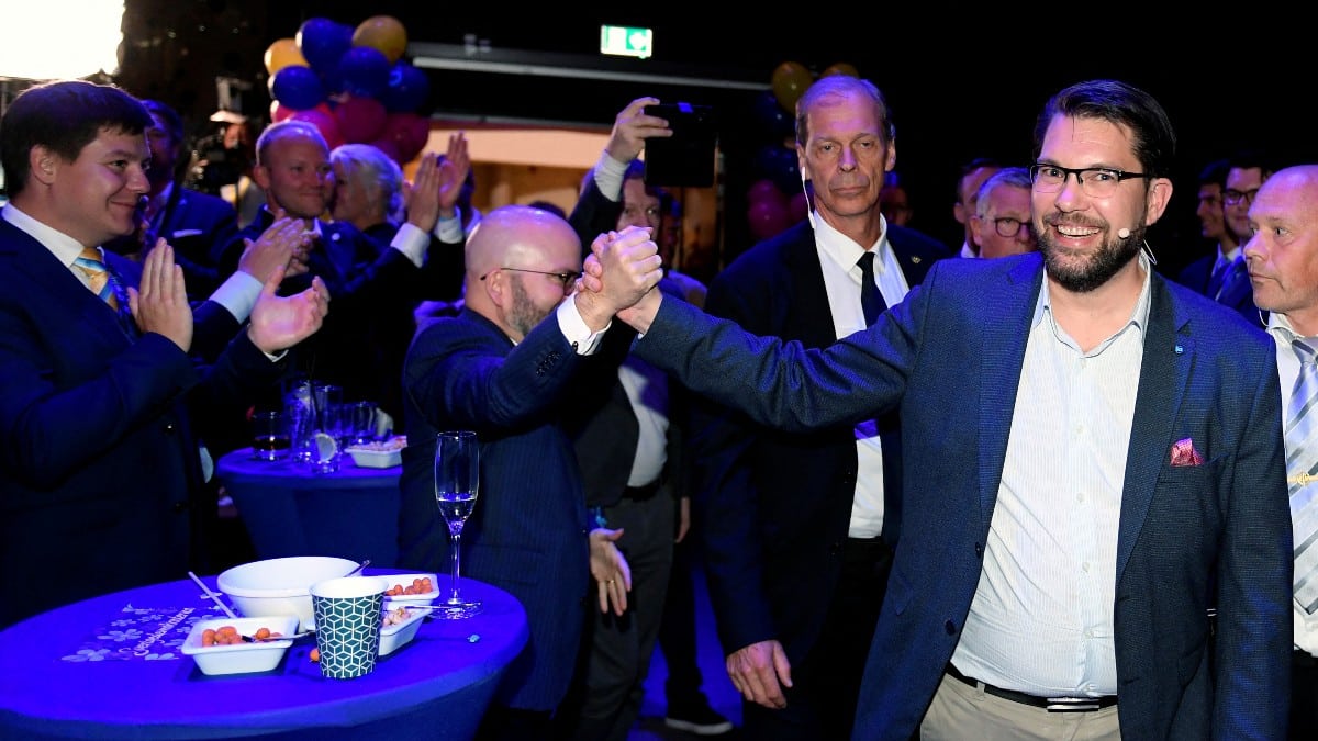 El partido aliado de VOX logra un resultado histórico en Suecia y puede liderar el nuevo Gobierno
