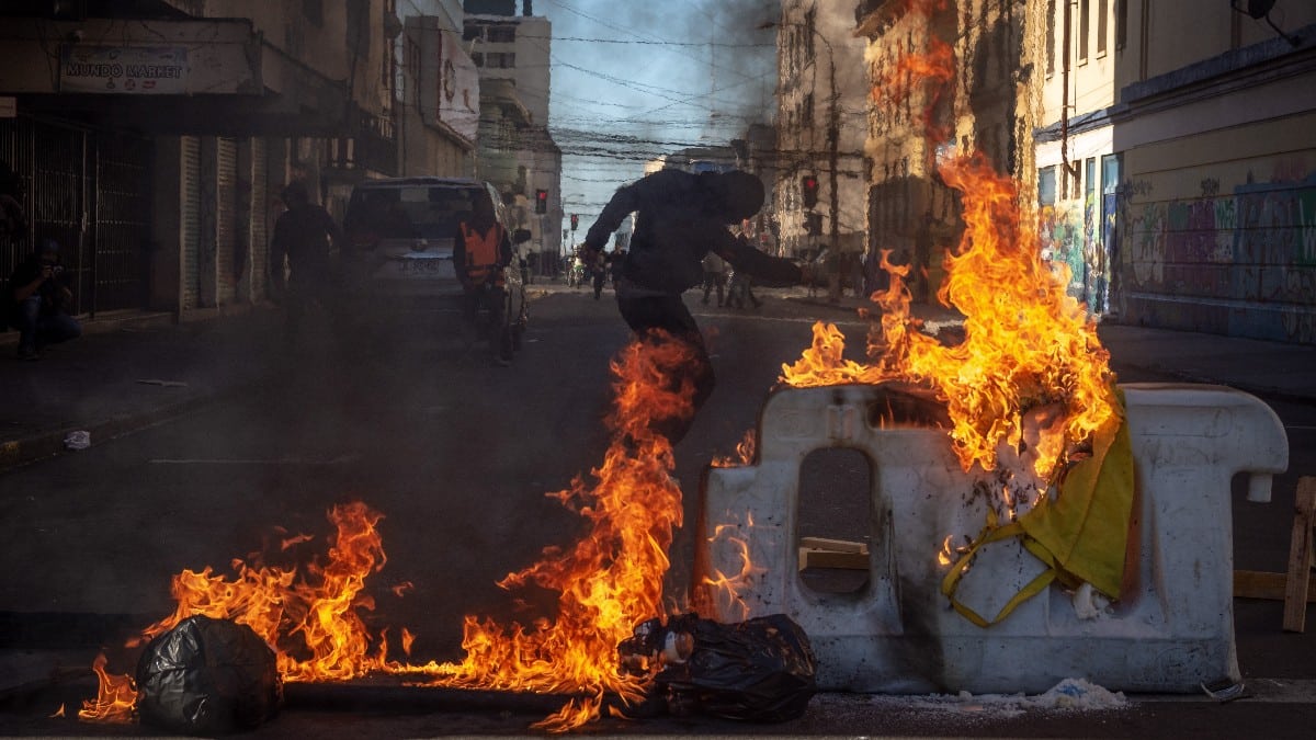 Tercer aniversario de las protestas del 18 de octubre en Chile. Reuters