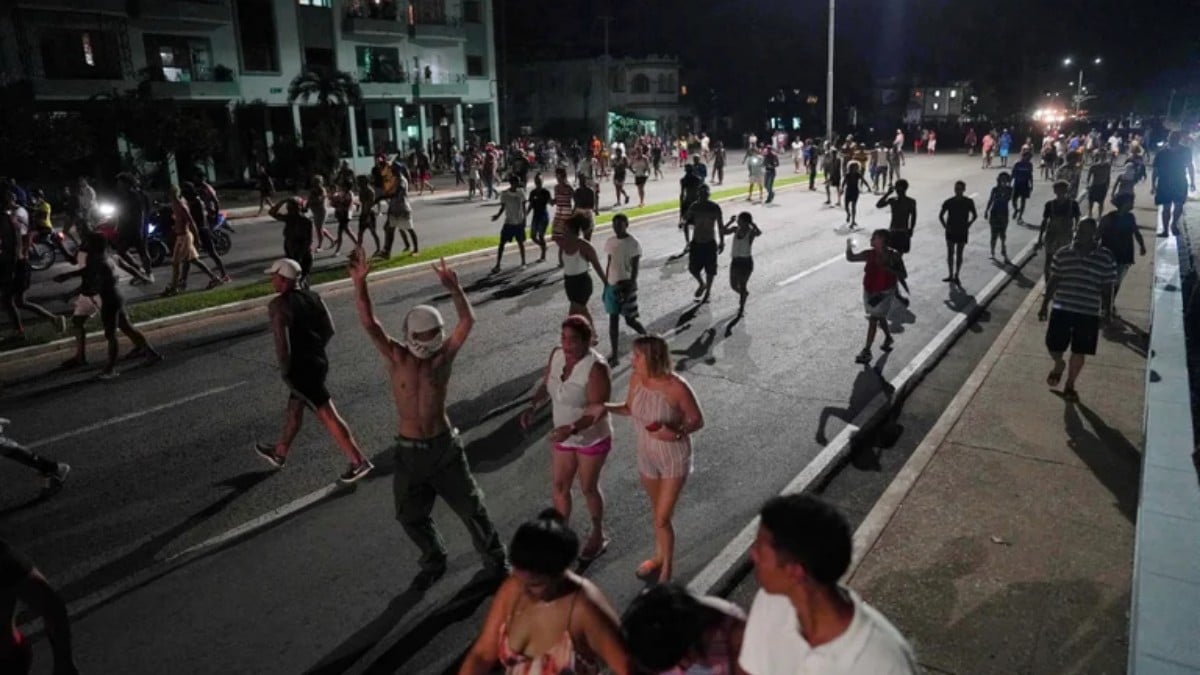 Cuba protestas apagones