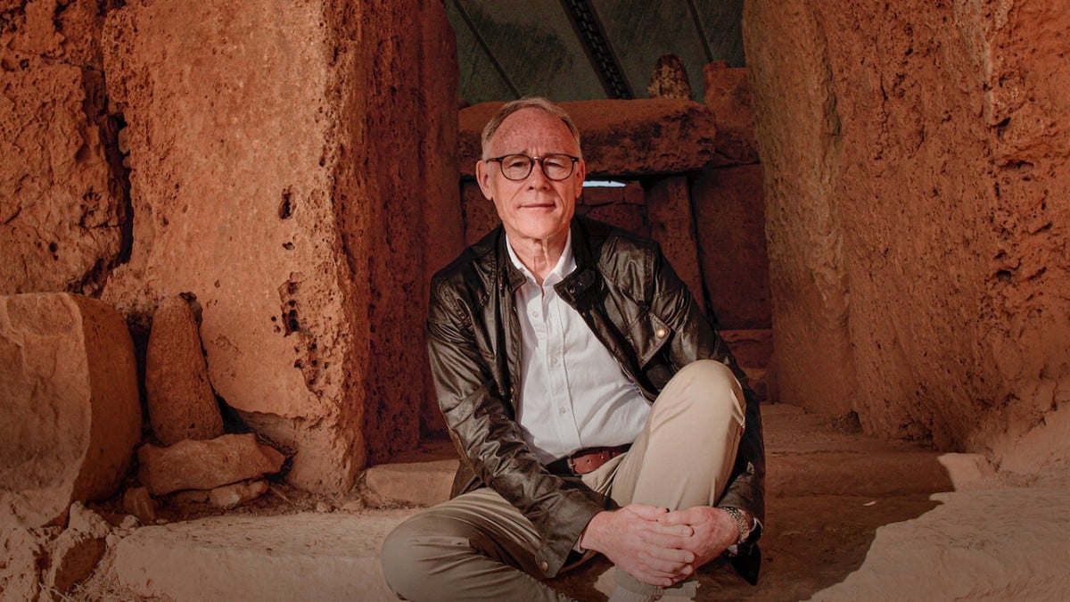 El periodista y aventurero escocés Graham Hancock. NETFLIX