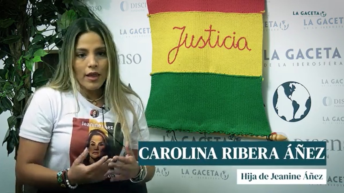 Carolina Ribera Áñez: «Mi madre está presa por cumplir con su deber y arruinar los planes de Evo Morales»