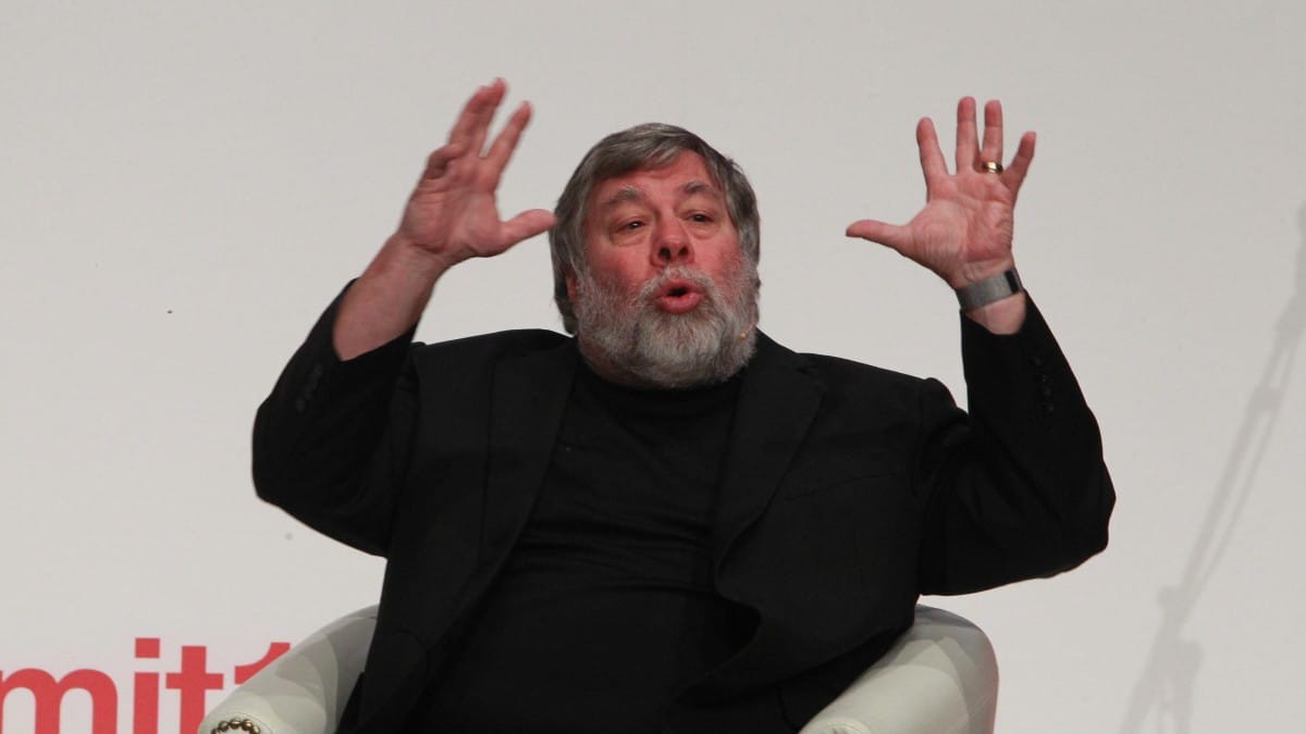 Steve Wozniak como síntoma: se fue de Facebook, evita Google y cree en la tecnología al servicio del hombre
