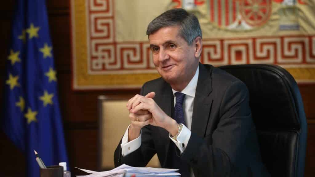 El presidente saliente del Tribunal Constitucional, Pedro González-Trevijano. Europa Press