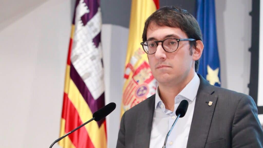 El portavoz del Gobierno balear, Iago Negueruela. Europa Press