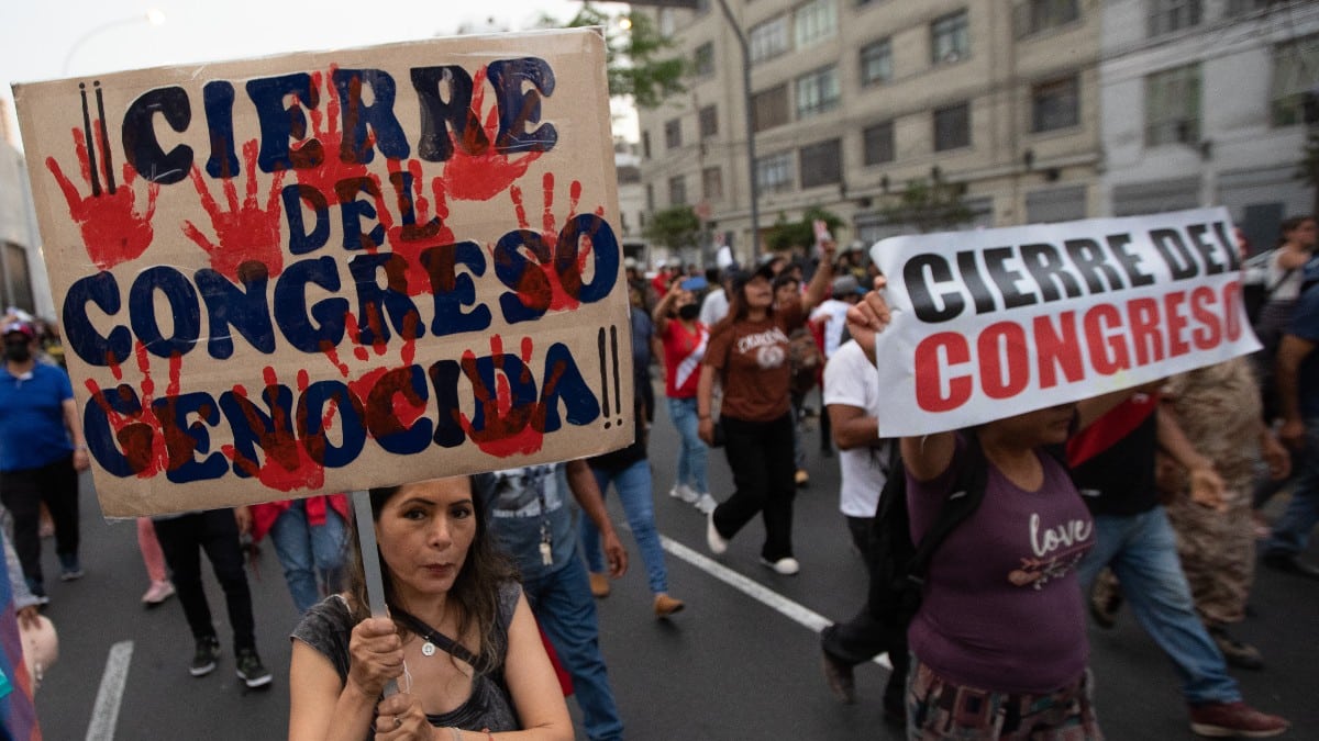 Protestas en Perú. Europa Press