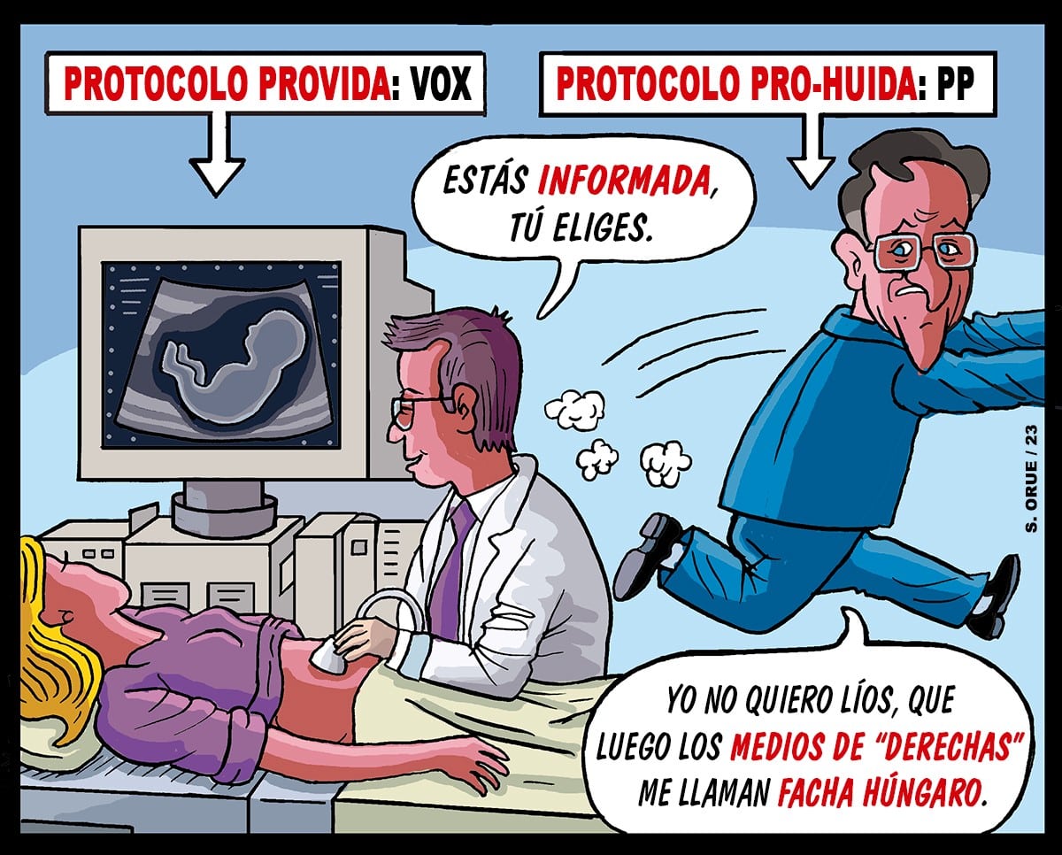 Feijoo desprecia las medidas de Gallardo sobre el aborto y promete que «ninguna mujer será coaccionada»