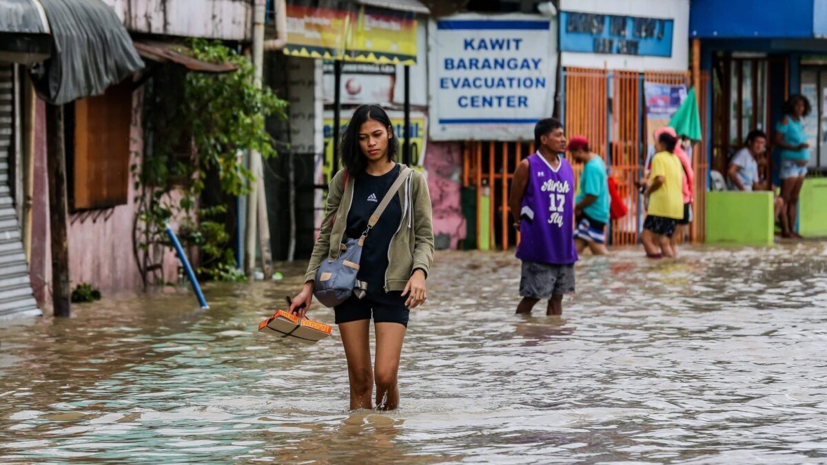 Las inundaciones dejan una treintena de muertos en Filipinas
