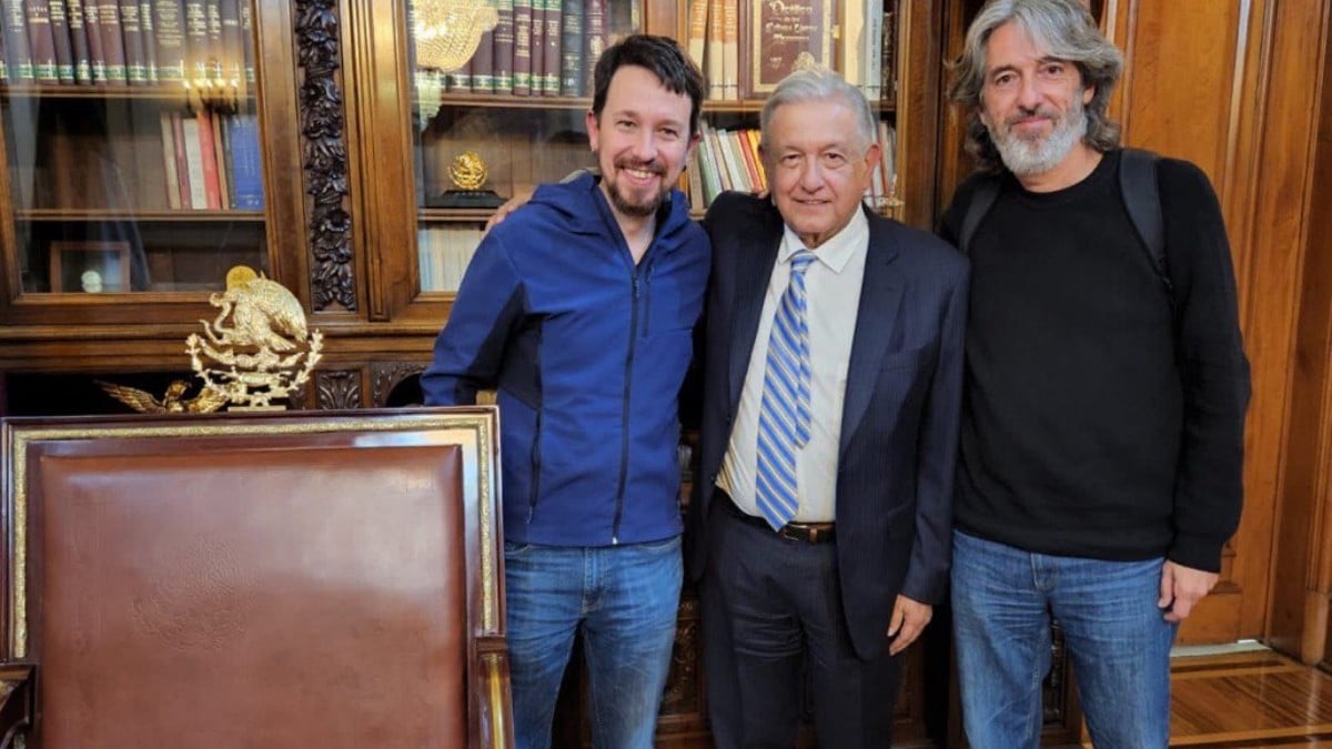 López Obrador se reúne con Pablo Iglesias: «Siempre es un gusto conspirarle a la ultraderecha»