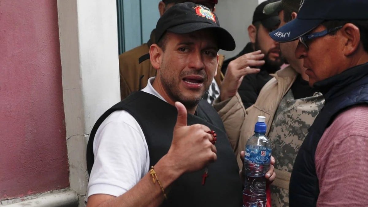 El líder opositor boliviano Luis Fernando Camacho se declara preso político del régimen de Arce
