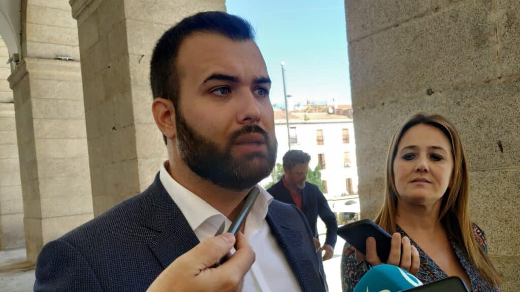 El alcalde de Cáceres, Luis Salaya. Europa Press