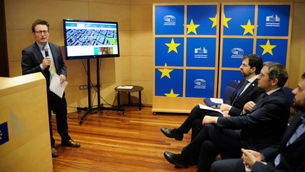 Una delegación de eurodiputados visita Madrid para evaluar el uso de los fondos europeos