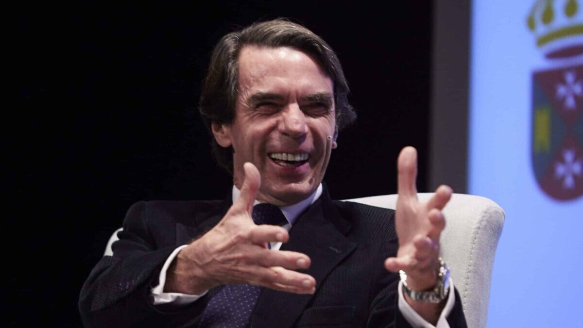Y Aznar habló de seriedad