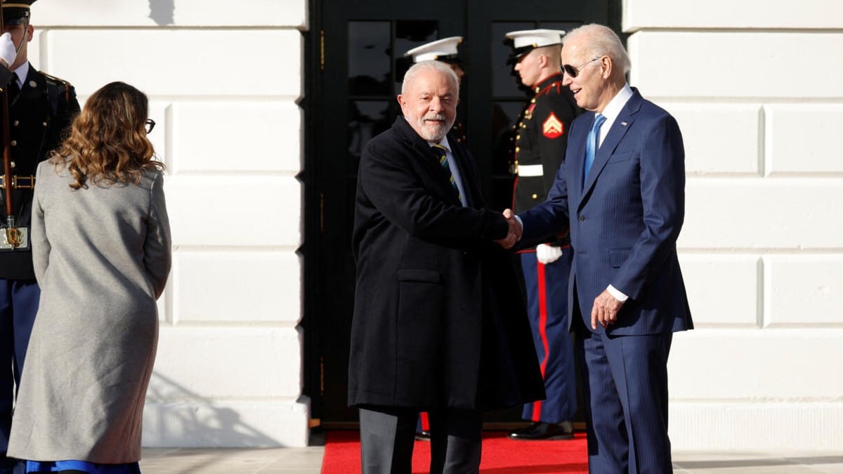 Lula se reúne con Biden en Washington