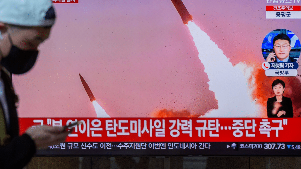 Corea del Norte lanza varios misiles hacia el mar de Japón ante el aumento de la tensión en la región