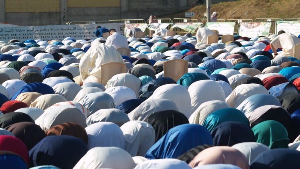 Musulmanes en Ceuta. Europa Press