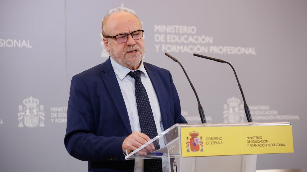 El secretario de Estado de Educación, José Manuel Bar Cendón. Europa Press