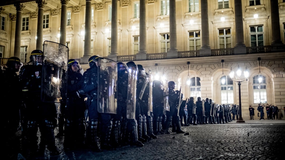 Más de 10.000 policías vigilarán una nueva jornada de protesta contra la reforma de las pensiones de Macron