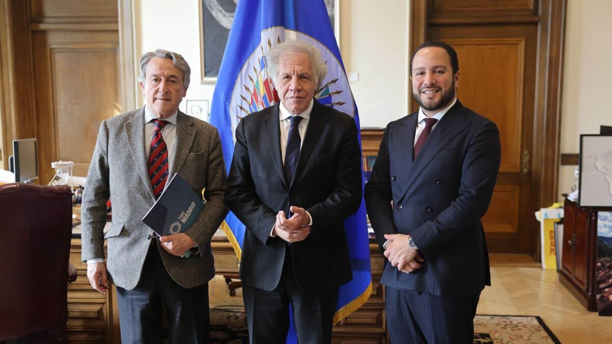 Foro Madrid se reúne en Washington con Luis Almagro, secretario general de la OEA