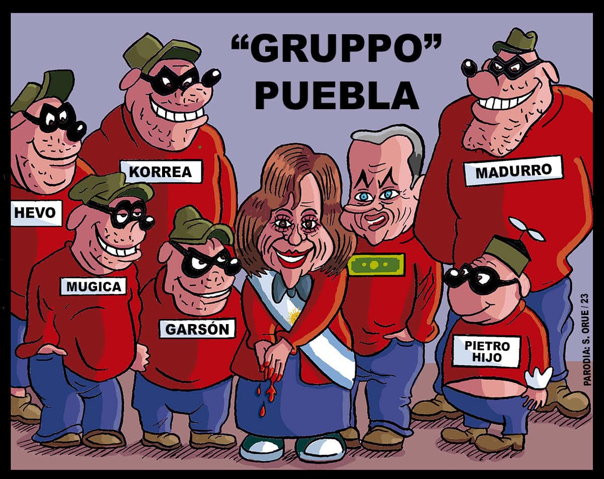 Zapatero arropa a Cristina Kirchner en un evento del Grupo de Puebla