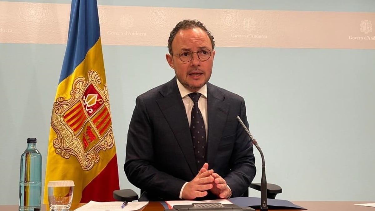 El jefe de Gobierno de Andorra, Xavier Espot. Europa Press