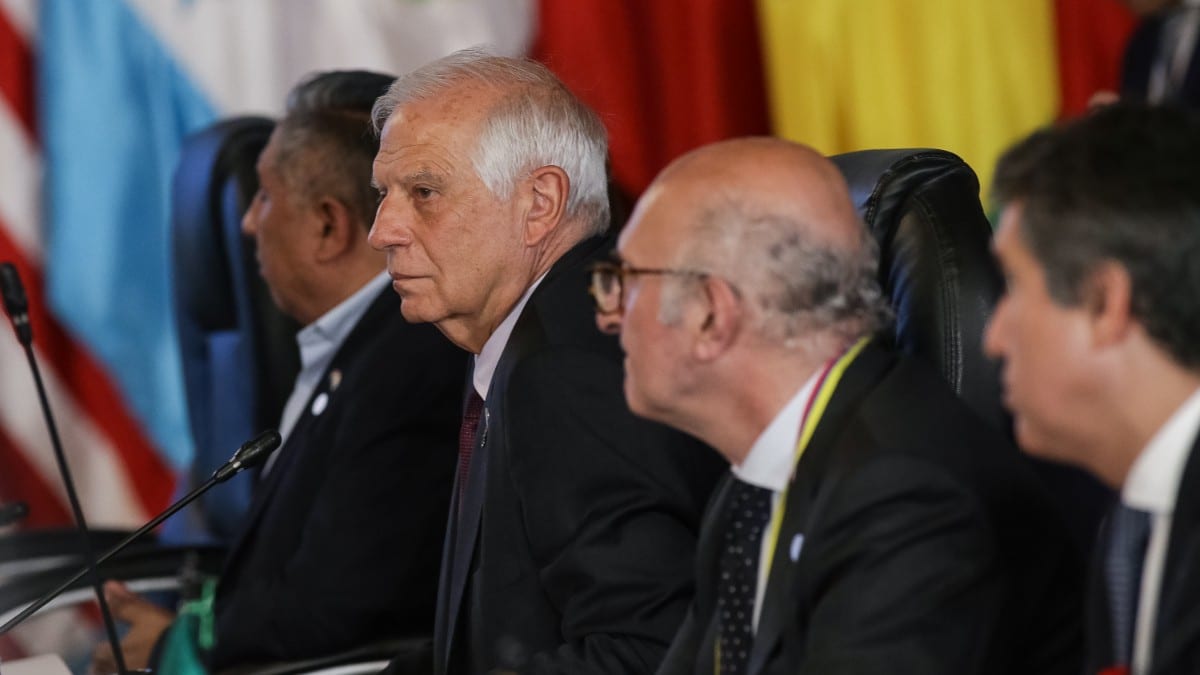 Josep Borrell en el foro organizado en Colombia sobre Venezuela. Europa Press