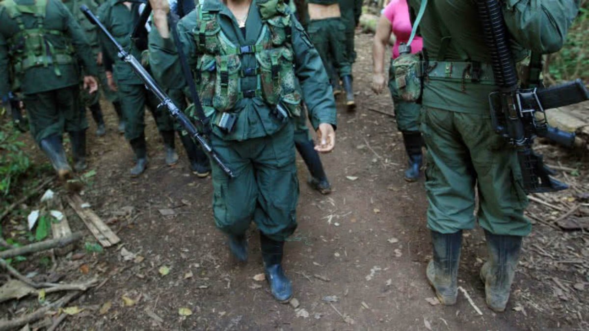 Un grupo disidente de las FARC refunda un frente guerrillero