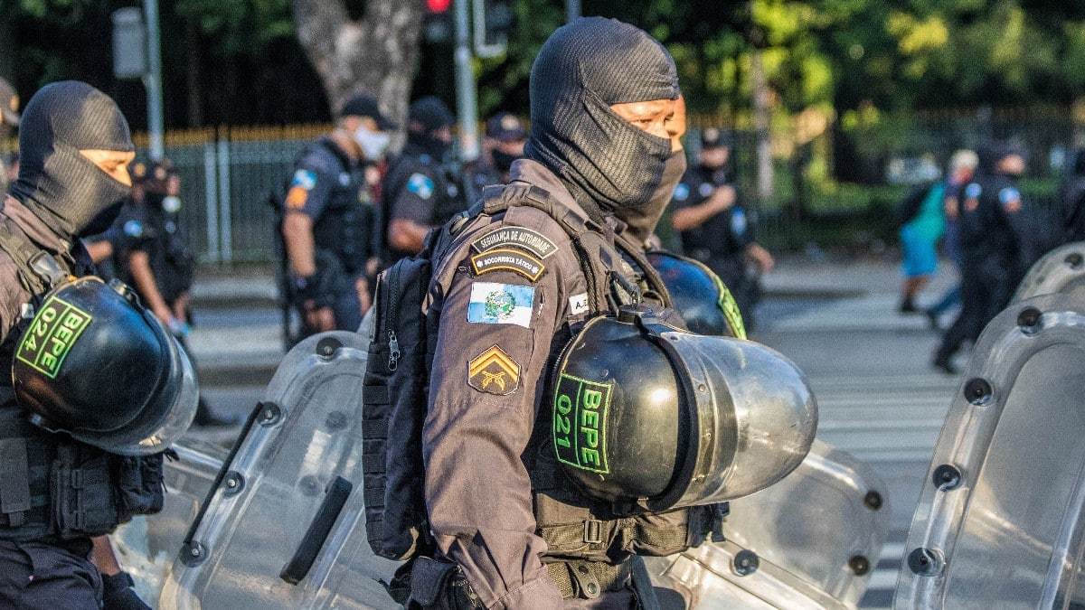 Detienen a directivos de la Policía Militar de Brasil por los hechos del 8 de enero