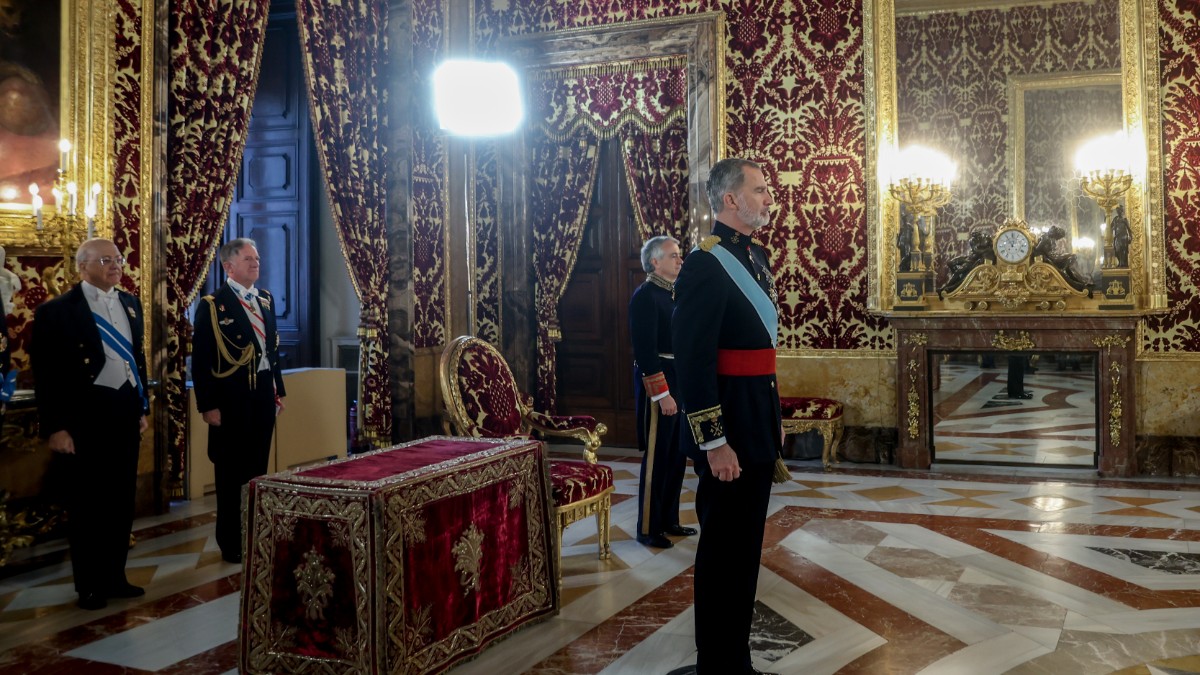 El Rey Felipe VI recibe las cartas credenciales de embajadores. Europa Press