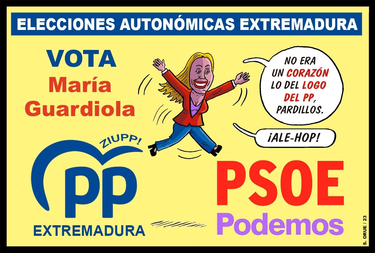 La candidata del PP en Extremadura prioriza pactar con el PSOE y Podemos