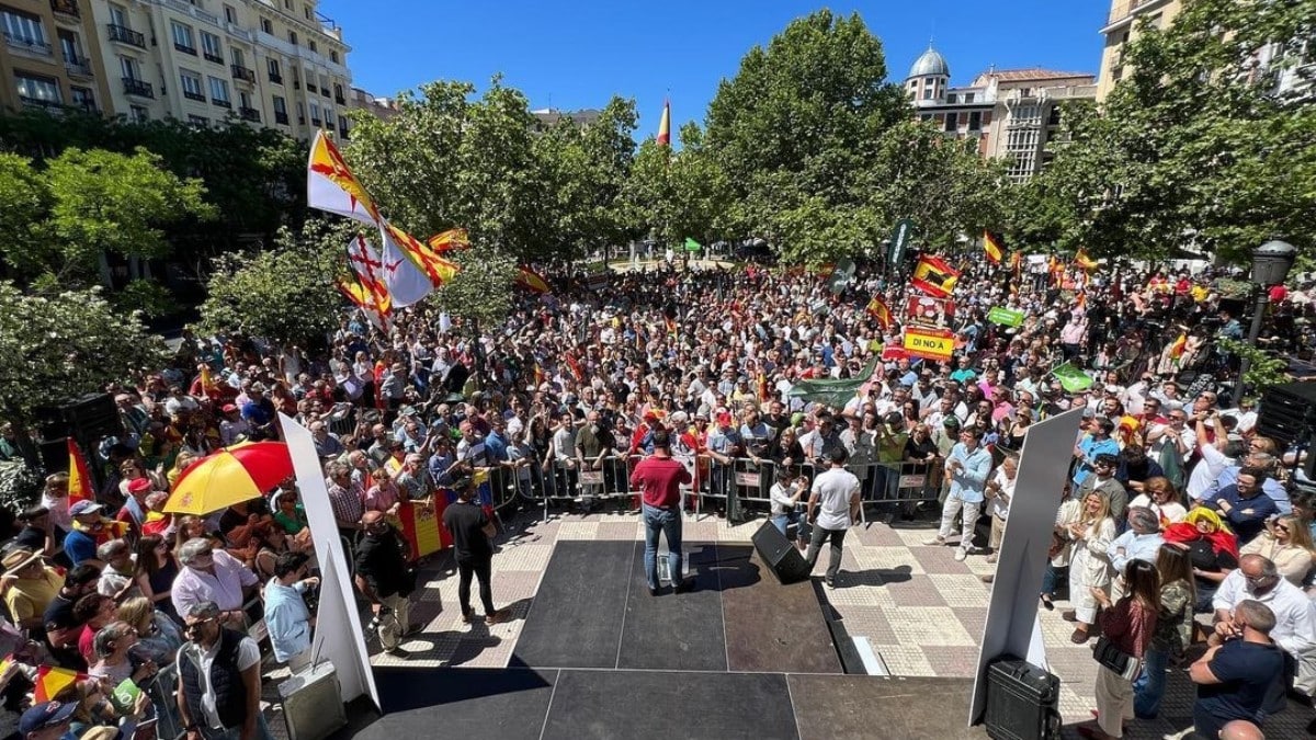 1 de mayo | Solidaridad y VOX se manifiestan en Madrid: «El consenso bipartidista ha condenado a la ruina a los trabajadores»