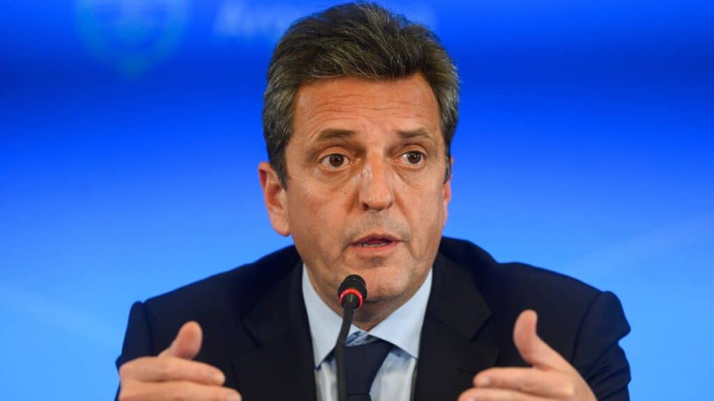 El ministro de Economía de Argentina, Sergio Massa. Europa Press
