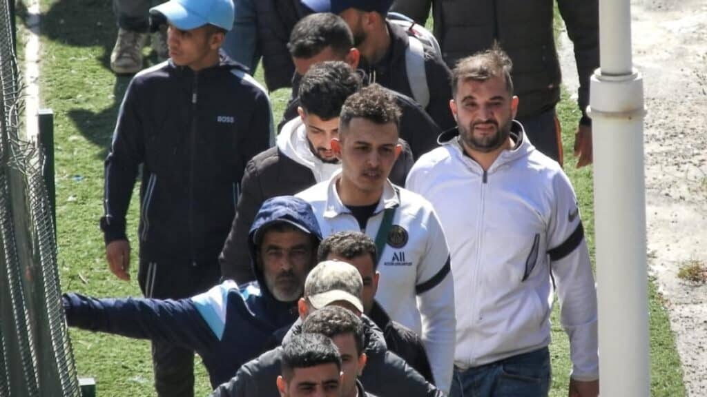 Inmigrantes ilegales. Fuente: Rubén Pulido
