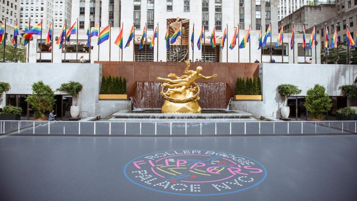 Nueva York retira las banderas de las Naciones Unidas del Rockefeller Center para colocar 193 enseñas LGTBI