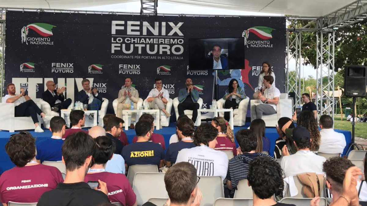 Pepa Millán, en el evento anual de la sección juvenil de Fratelli: «España e Italia podemos acabar como Francia»