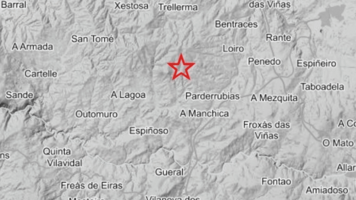 La provincia de Orense registra tres terremotos en diez horas