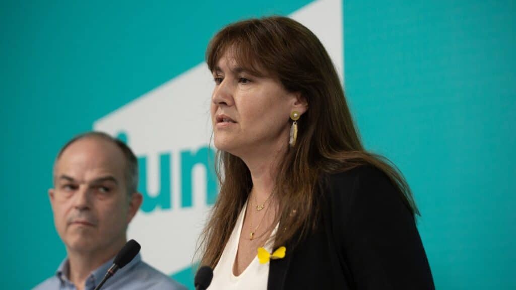 La presidenta del Parlamento catalán, Laura Borrás. Europa Press