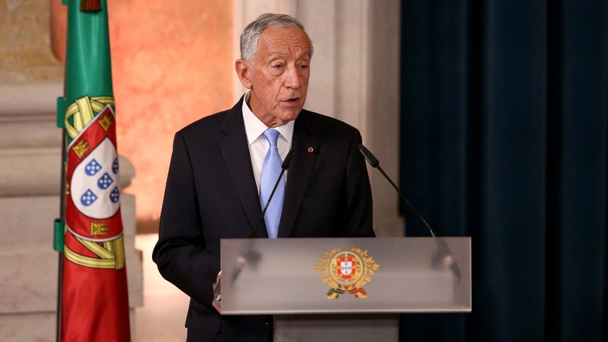 El presidente de Portugal, Marcelo Rebelo de Sousa. Europa Press