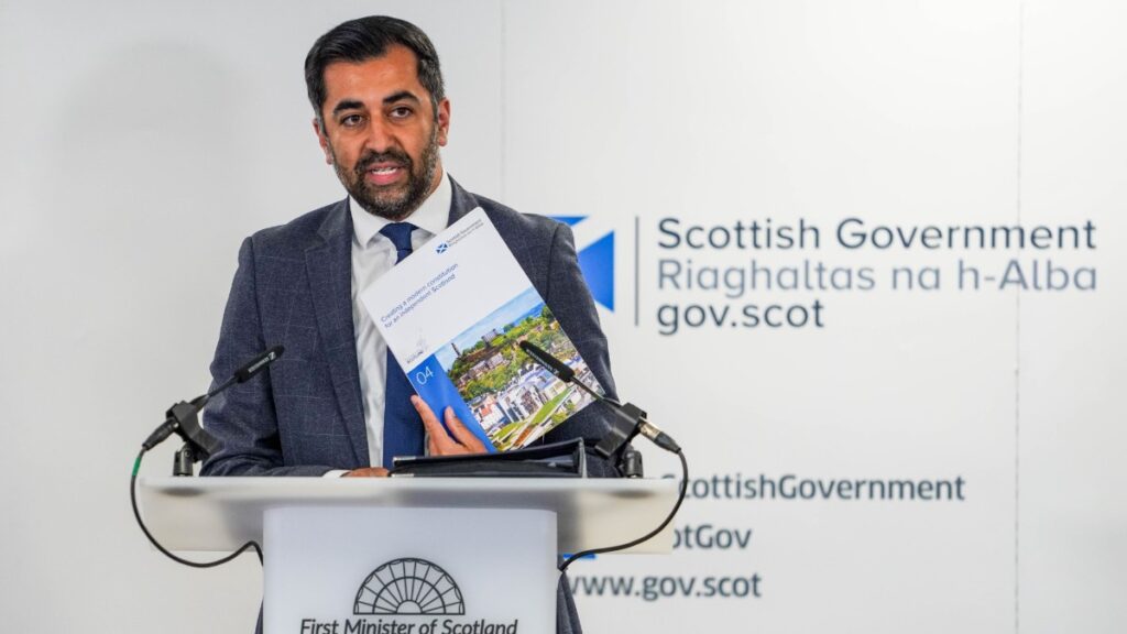 El ministro principal de Escocia, Humza Yousaf. Europa Press