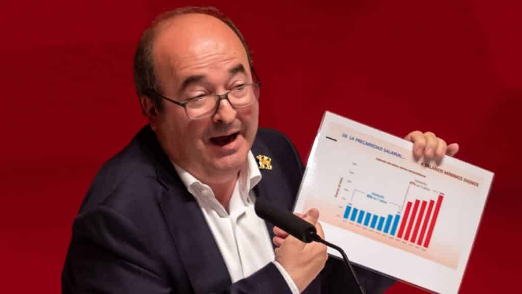 El ministro de Cultura, Miquel Iceta. Europa Press