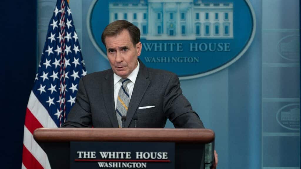 El portavoz de Seguridad Nacional de Estados Unidos, John Kirby. Europa Press