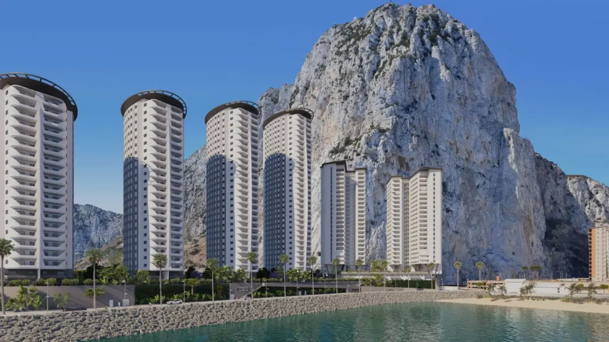 Gibraltar entrega las primeras viviendas construidas sobre terrenos ganados al mar en aguas españolas