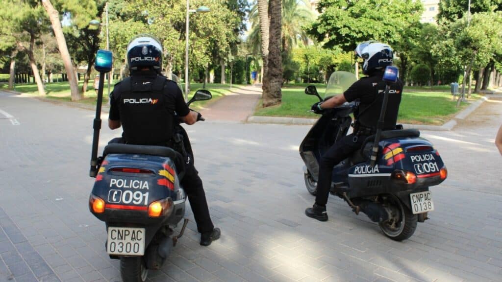 Agentes de la Policía Nacional. Europa Press