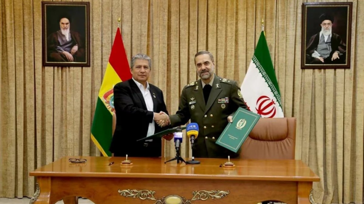 Irán expande su influencia en la Iberosfera: suscribe acuerdos militares con el régimen de Arce