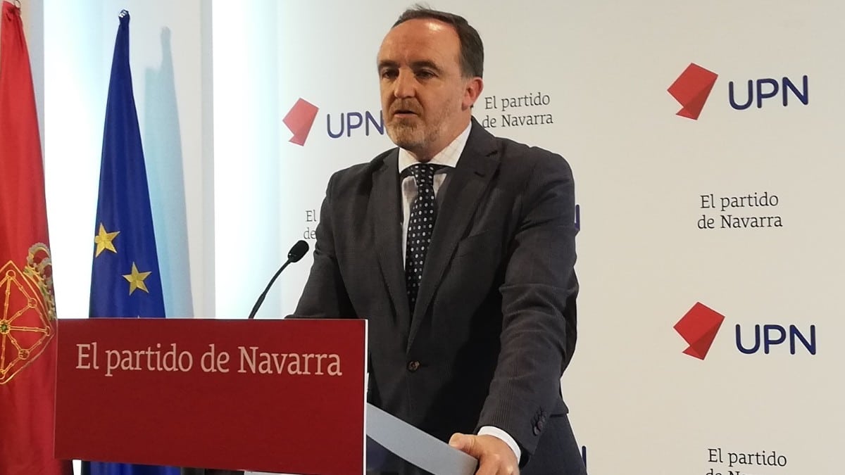 El presidente de UPN, ante una hipotética investidura de Feijoo: «No va a ser presidente en ninguno de los escenarios»