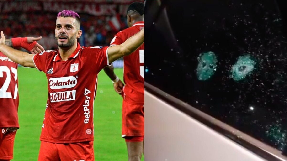 Acribillan en Colombia el vehículo del futbolista español Iago Falque, que no estaba en el interior